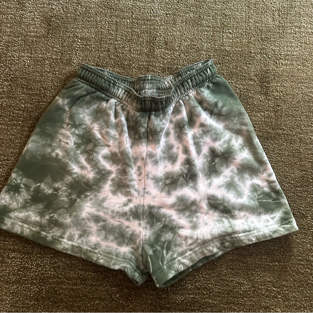 Tie dye shorts